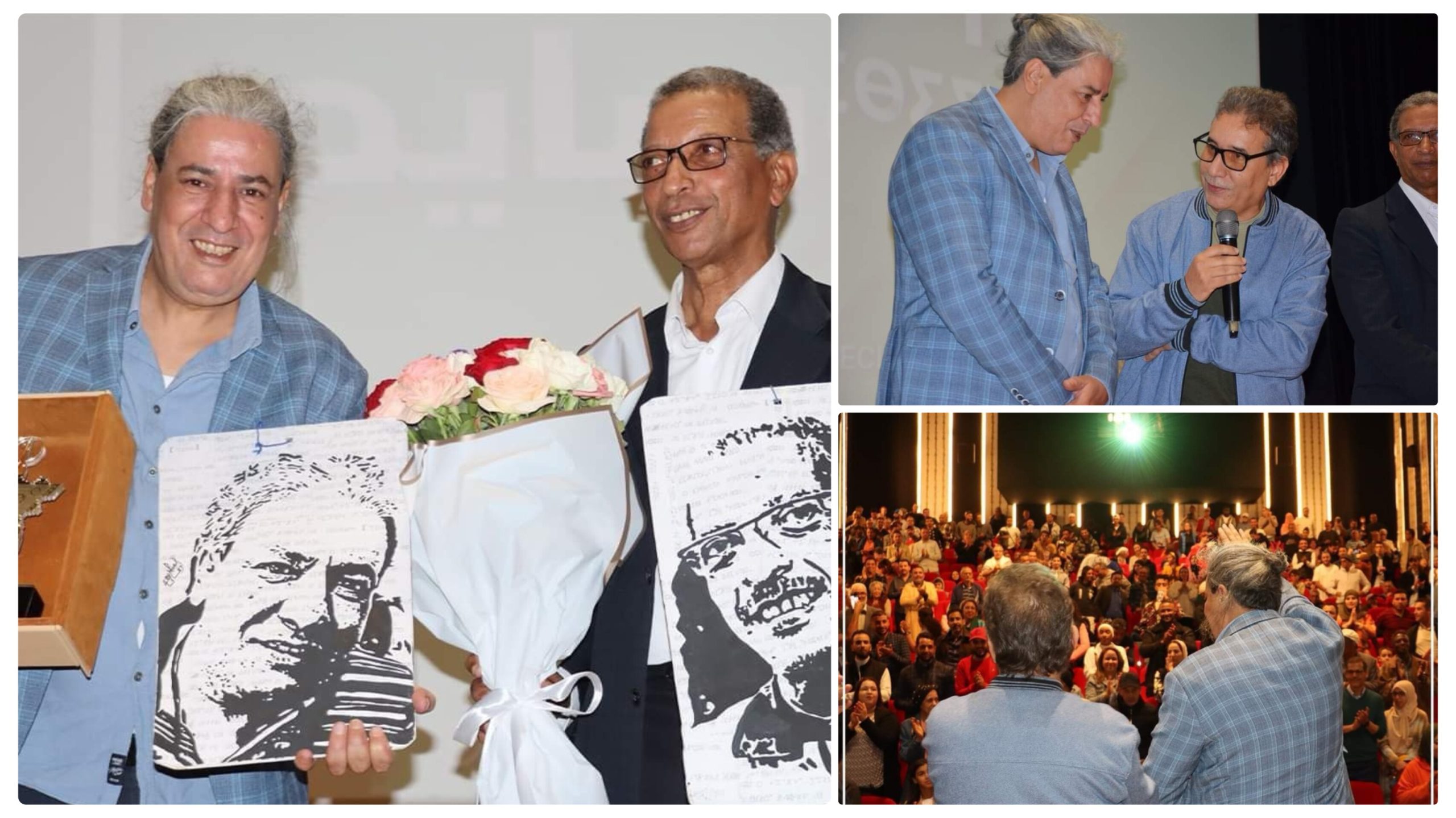 تكريم المخرج السينمائي الأمازيغي "عزيز أوالسايح " في اختتام فعاليات أيام الفيلم المغربي بأكادير - AgadirToday