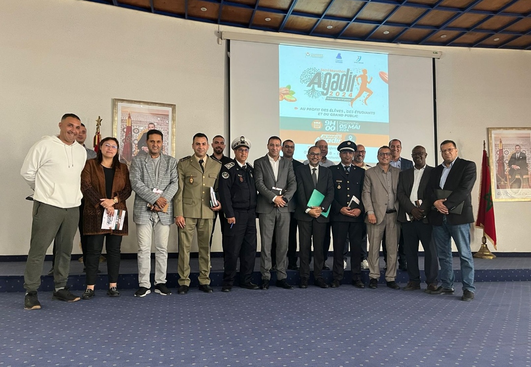 لقاء تنسيقي بولاية اكادير استعدادا لتنظيم نصف مراطون اكادير 2024 - AgadirToday
